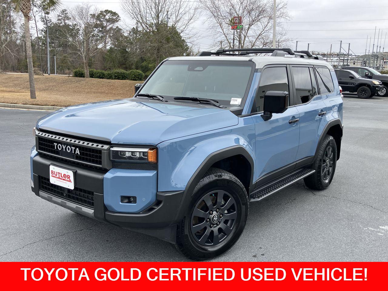 Blue (Heritage Blue w/Grayscape Roof) 2024 Toyota Land Cruiser 4WD SUV / Crossover Four-Wheel Drive 8-Speed Automatic