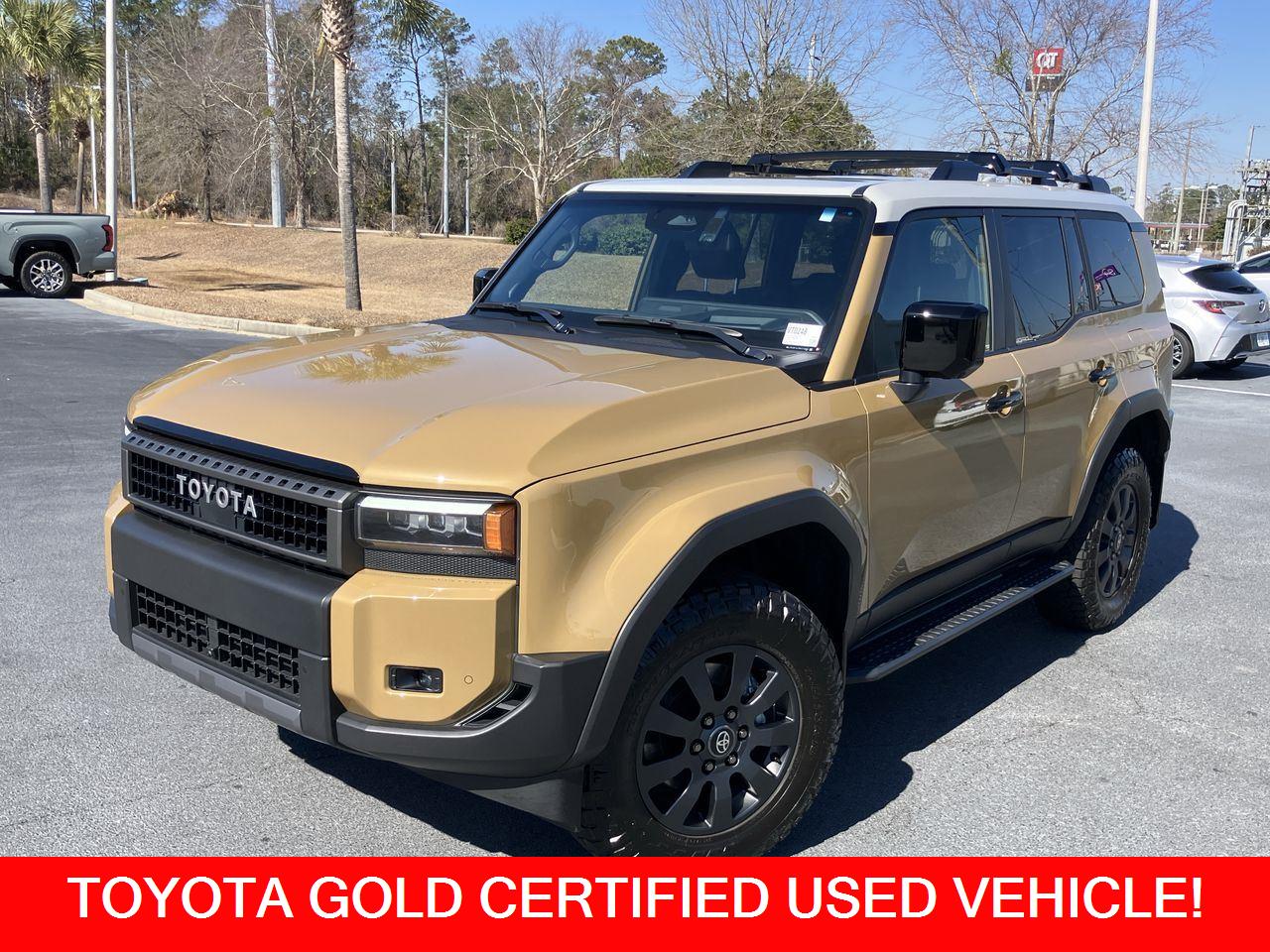 Brown (Tan (Trail Dust w/Grayscape Roof)) 2024 Toyota Land Cruiser 4WD SUV / Crossover Four-Wheel Drive 8-Speed Automatic