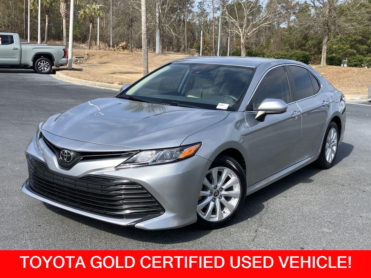 Celestial Silver Metallic 2020 Toyota Camry LE FWD Sedan Front-Wheel Drive 8-Speed Automatic