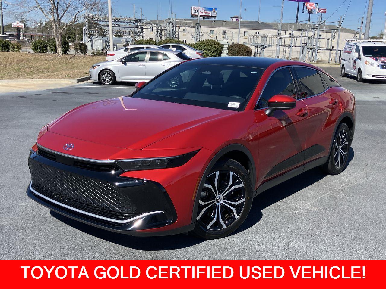 Supersonic Red 2023 Toyota Crown Limited AWD Sedan All-Wheel Drive Continuously Variable Transmission