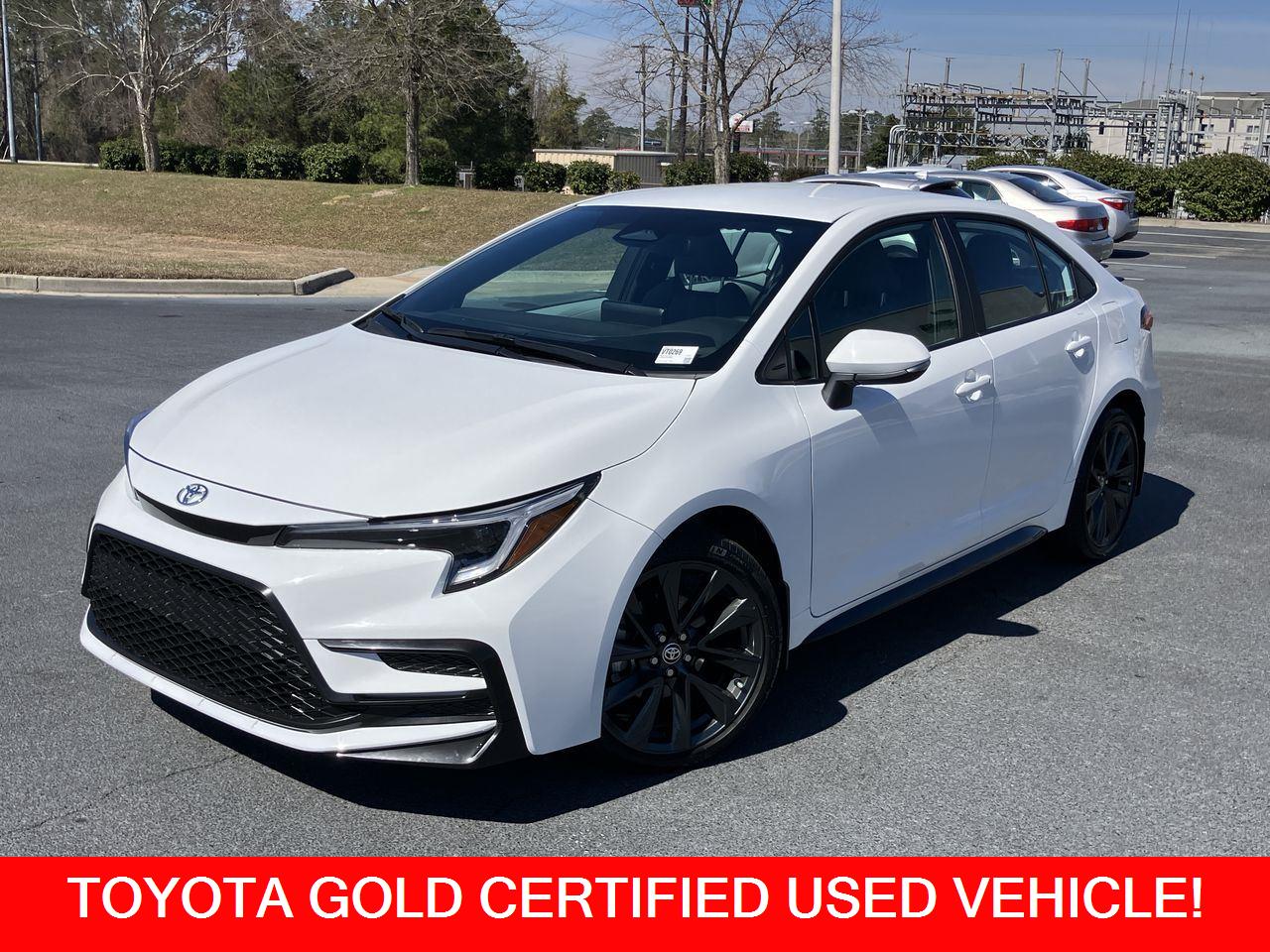 White (Ice Cap) 2026 Toyota Corolla SE FWD Sedan Front-Wheel Drive Continuously Variable Transmission