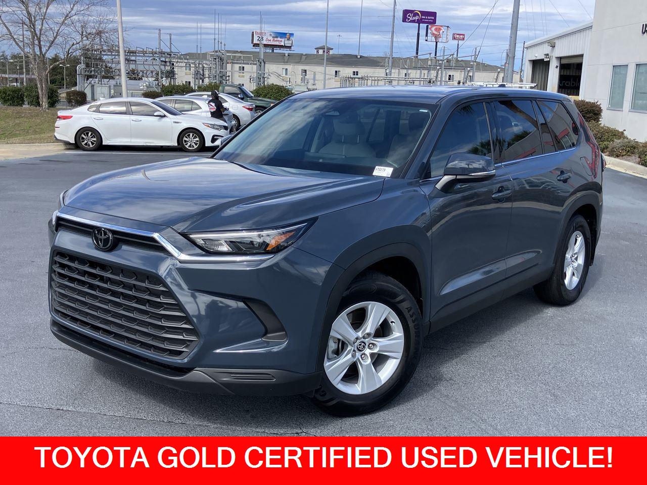 Gray (Storm Cloud) 2025 Toyota Grand Highlander LE FWD SUV / Crossover Front-Wheel Drive 8-Speed Automatic