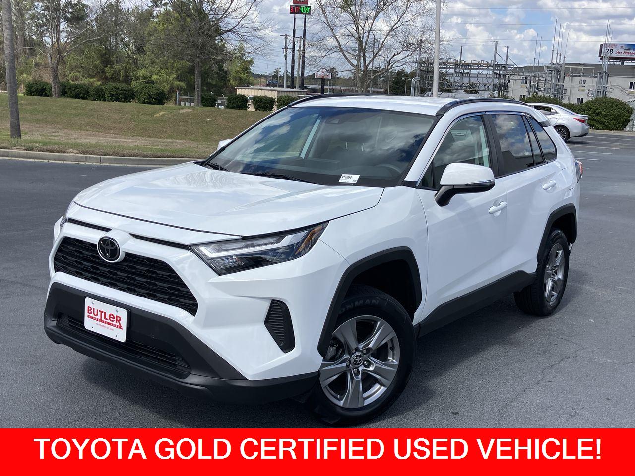 White (Ice Cap) 2024 Toyota RAV4 XLE AWD SUV / Crossover All-Wheel Drive 8-Speed Automatic