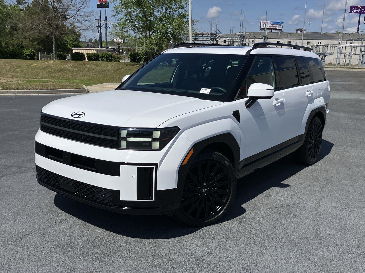 White (Serenity White) 2025 Hyundai Santa Fe Calligraphy FWD SUV / Crossover Front-Wheel Drive 8-Speed Dual Clutch