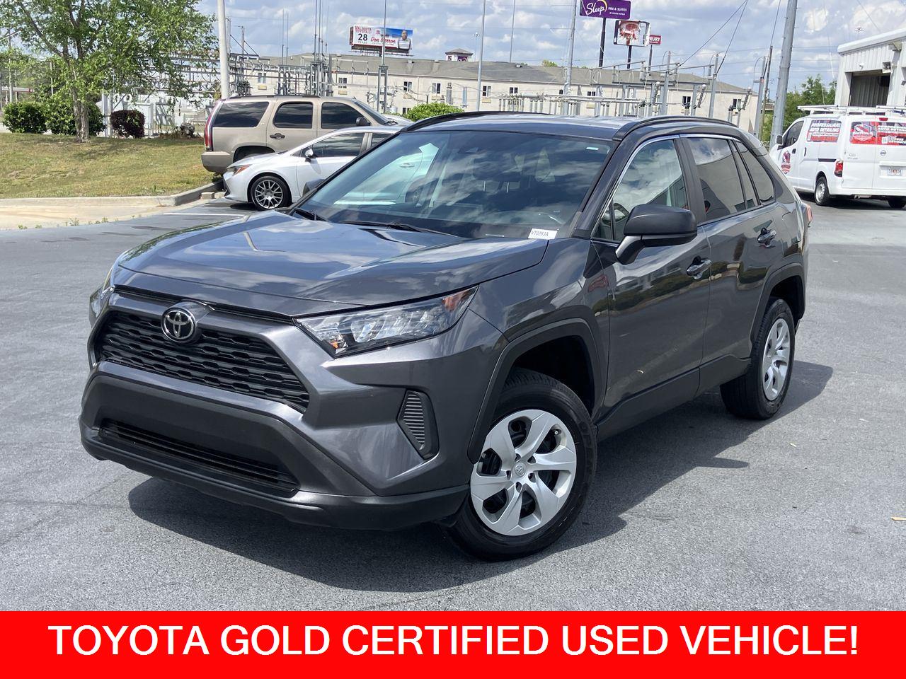 Gray (Magnetic Gray Metallic) 2021 Toyota RAV4 LE AWD SUV / Crossover All-Wheel Drive 8-Speed Automatic