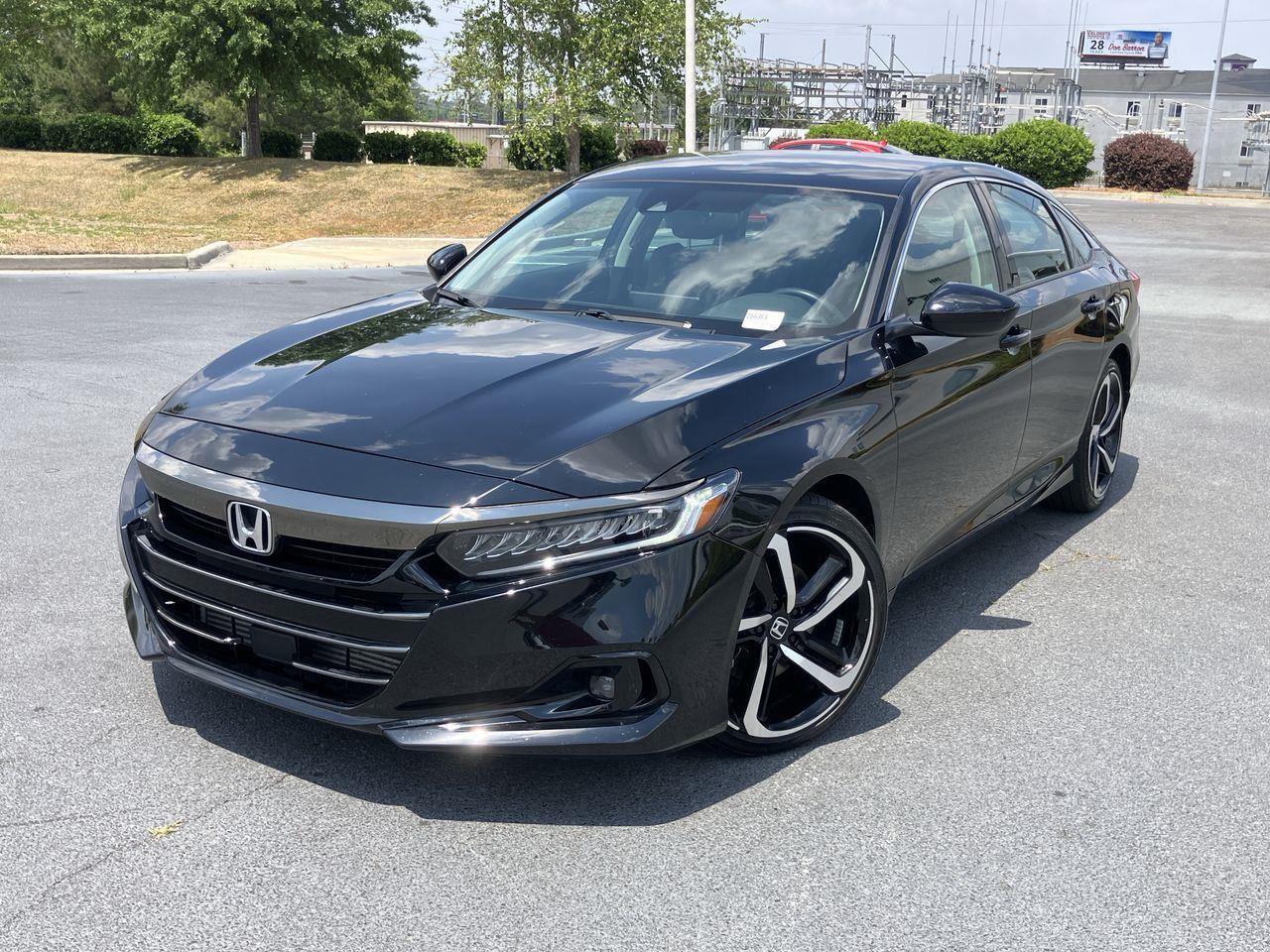 Black (Crystal Black Pearl) 2022 Honda Accord Sport Special Edition FWD Sedan Front-Wheel Drive Continuously Variable Transmission