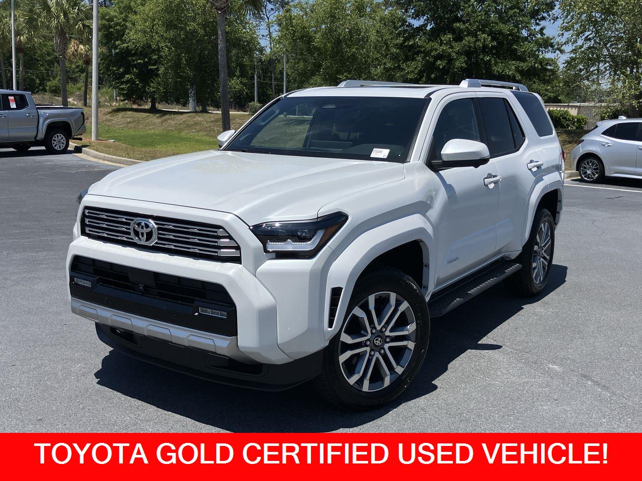 White (Wind Chill Pearl) 2025 Toyota 4Runner Limited 4WD SUV / Crossover All-Wheel Drive 8-Speed Automatic