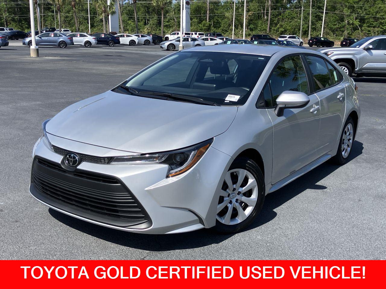 Silver (Classic Silver Metallic) 2025 Toyota Corolla Sedan Front-Wheel Drive Continuously Variable Transmission