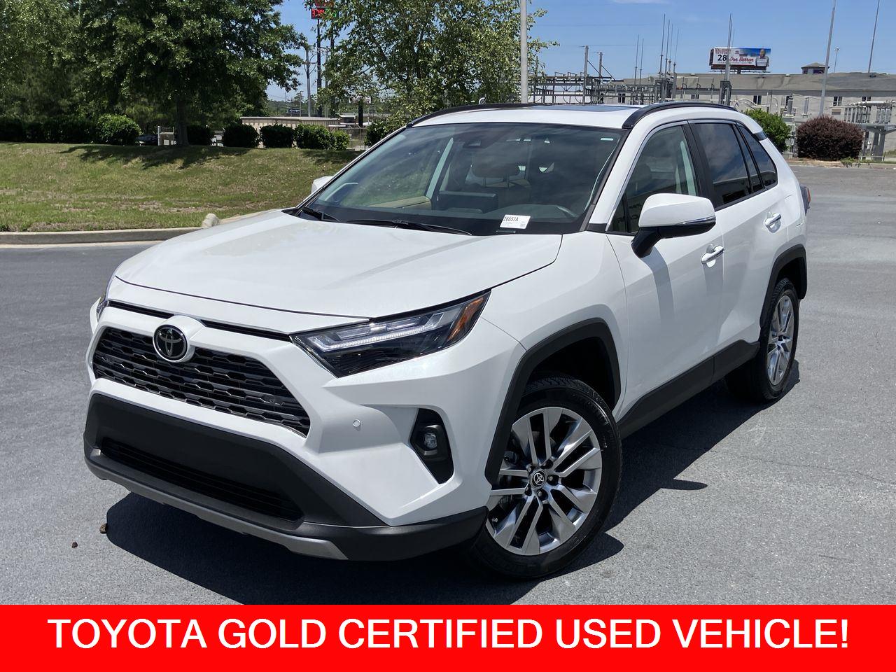 White (Wind Chill Pearl) 2023 Toyota RAV4 Limited FWD SUV / Crossover Front-Wheel Drive 8-Speed Automatic