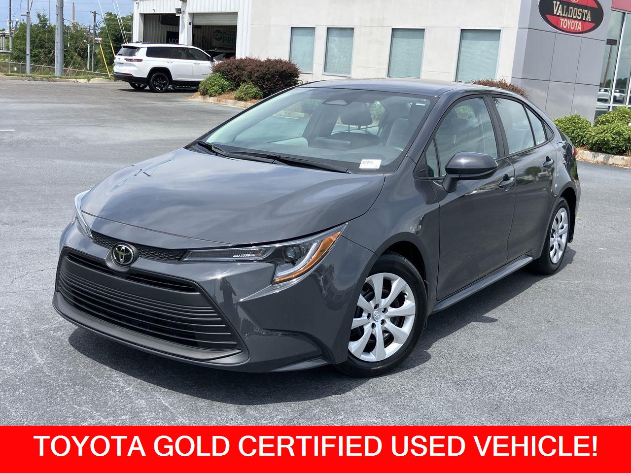 Gray (Underground) 2025 Toyota Corolla LE FWD Sedan Front-Wheel Drive Continuously Variable Transmission