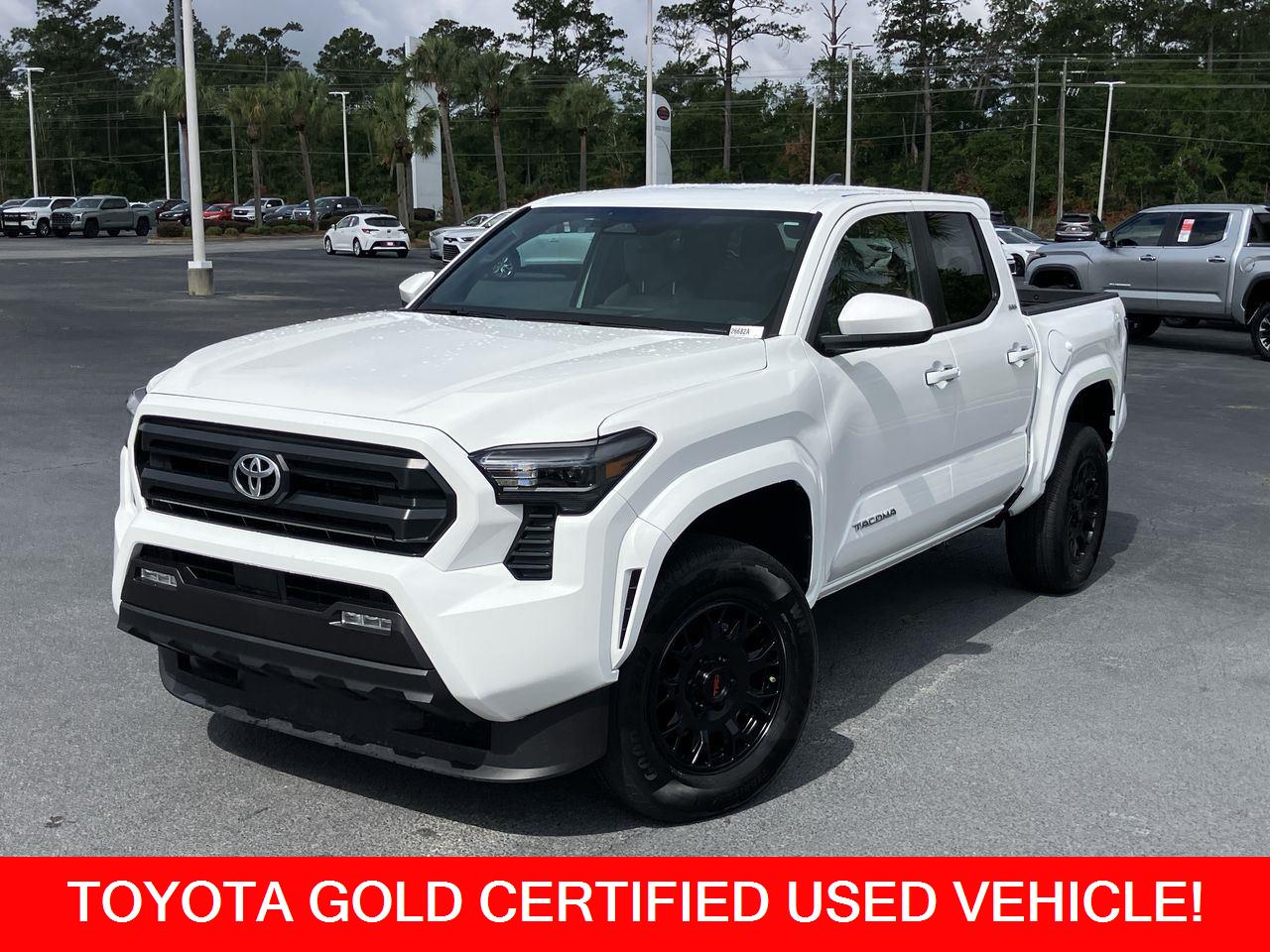 White (Ice Cap) 2025 Toyota Tacoma Pickup Truck 4X2 8-Speed Automatic