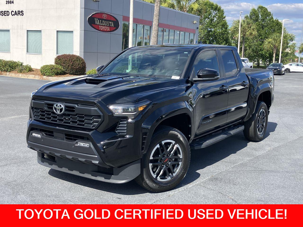 Black 2024 Toyota Tacoma Pickup Truck 4X2 8-Speed Automatic