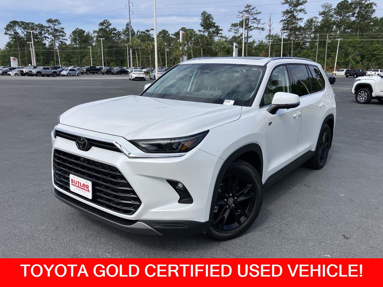 White (Wind Chill Pearl) 2025 Toyota Grand Highlander Hybrid SUV / Crossover All-Wheel Drive Continuously Variable Transmission