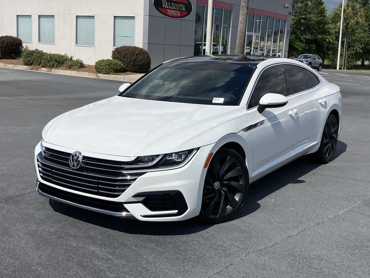 White (Pure White) 2019 Volkswagen Arteon SEL R-Line FWD Sedan Front-Wheel Drive 8-Speed Automatic