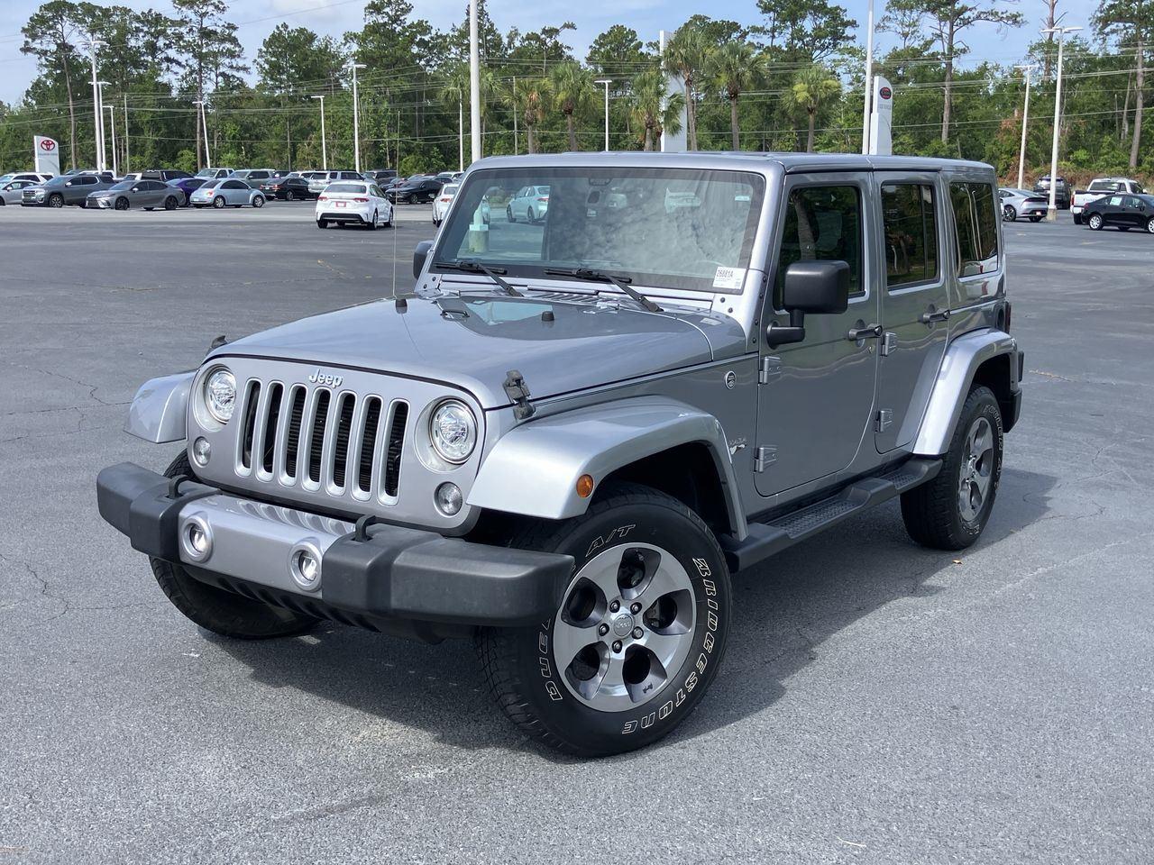Silver (Billet Silver Metallic Clearcoat) 2017 Jeep Wrangler SUV / Crossover Four-Wheel Drive 5-Speed Automatic