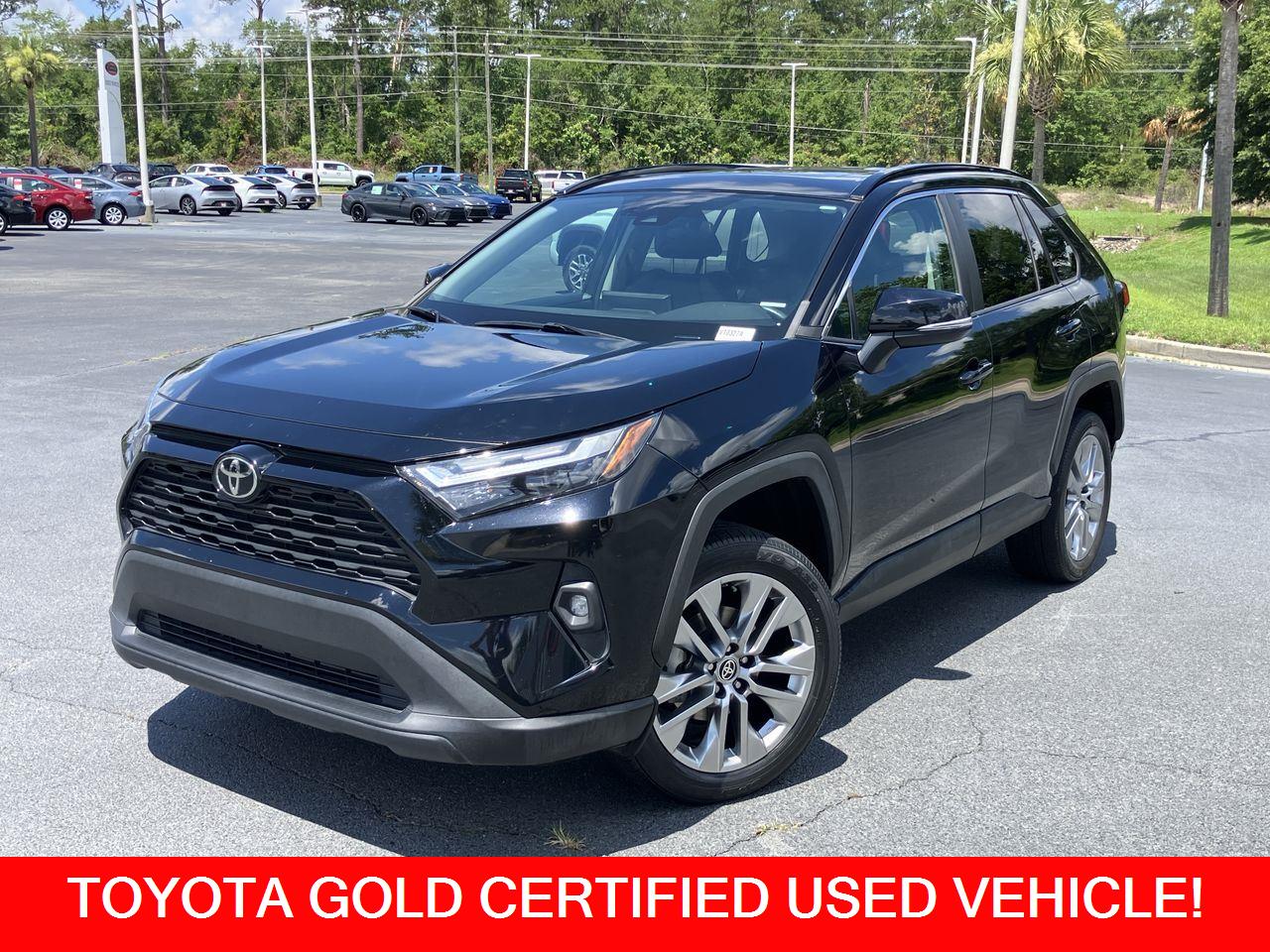 Black (Midnight Black Metallic) 2022 Toyota RAV4 SUV / Crossover Front-Wheel Drive 8-Speed Automatic