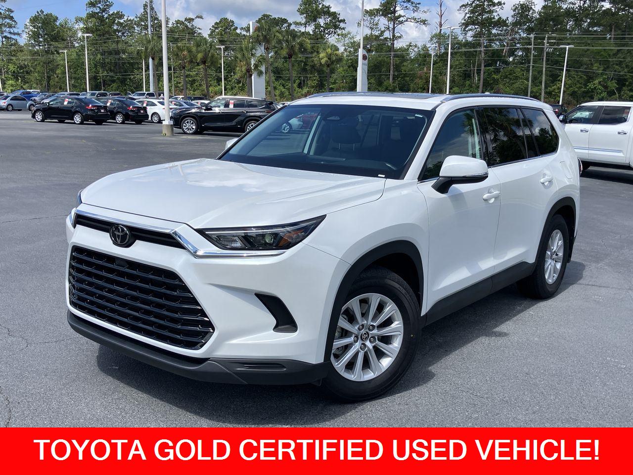 White (Wind Chill Pearl) 2024 Toyota Grand Highlander SUV / Crossover All-Wheel Drive 8-Speed Automatic
