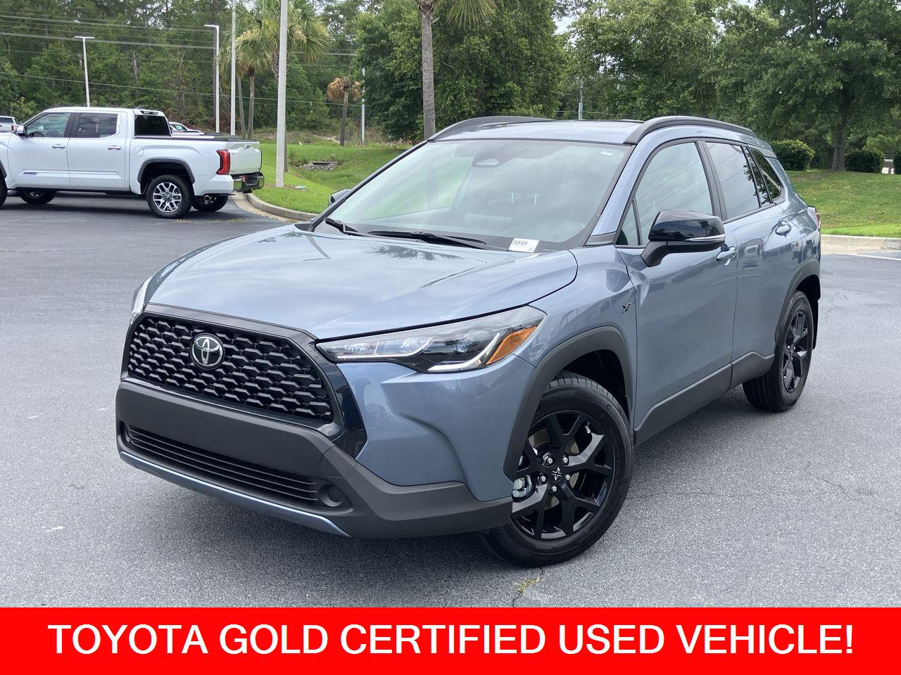 Gray (Celestite) 2025 Toyota Corolla Cross SUV / Crossover Front-Wheel Drive Continuously Variable Transmission