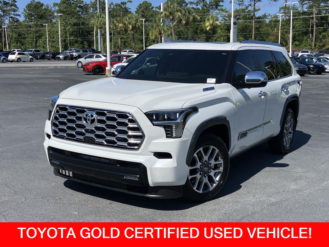 White (Wind Chill Pearl) 2025 Toyota Sequoia SUV / Crossover Four-Wheel Drive Automatic