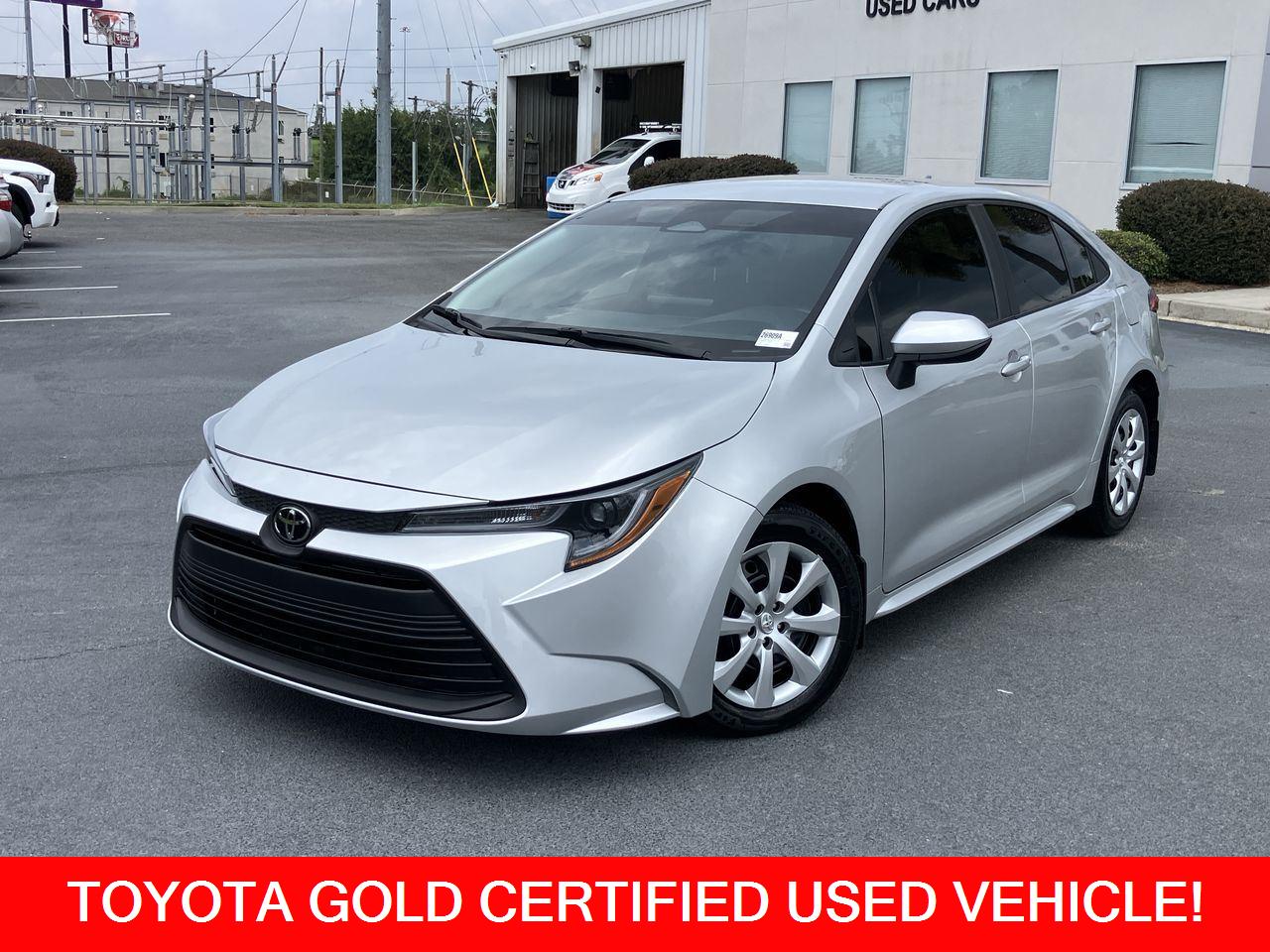 Silver (Classic Silver Metallic) 2025 Toyota Corolla Sedan Front-Wheel Drive Continuously Variable Transmission
