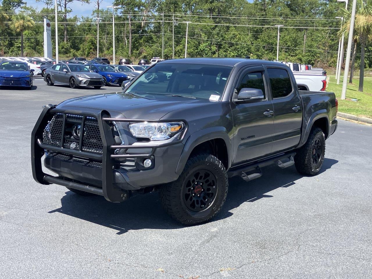 Gray (Magnetic Gray Metallic) 2023 Toyota Tacoma Pickup Truck Four-Wheel Drive 6-Speed Automatic