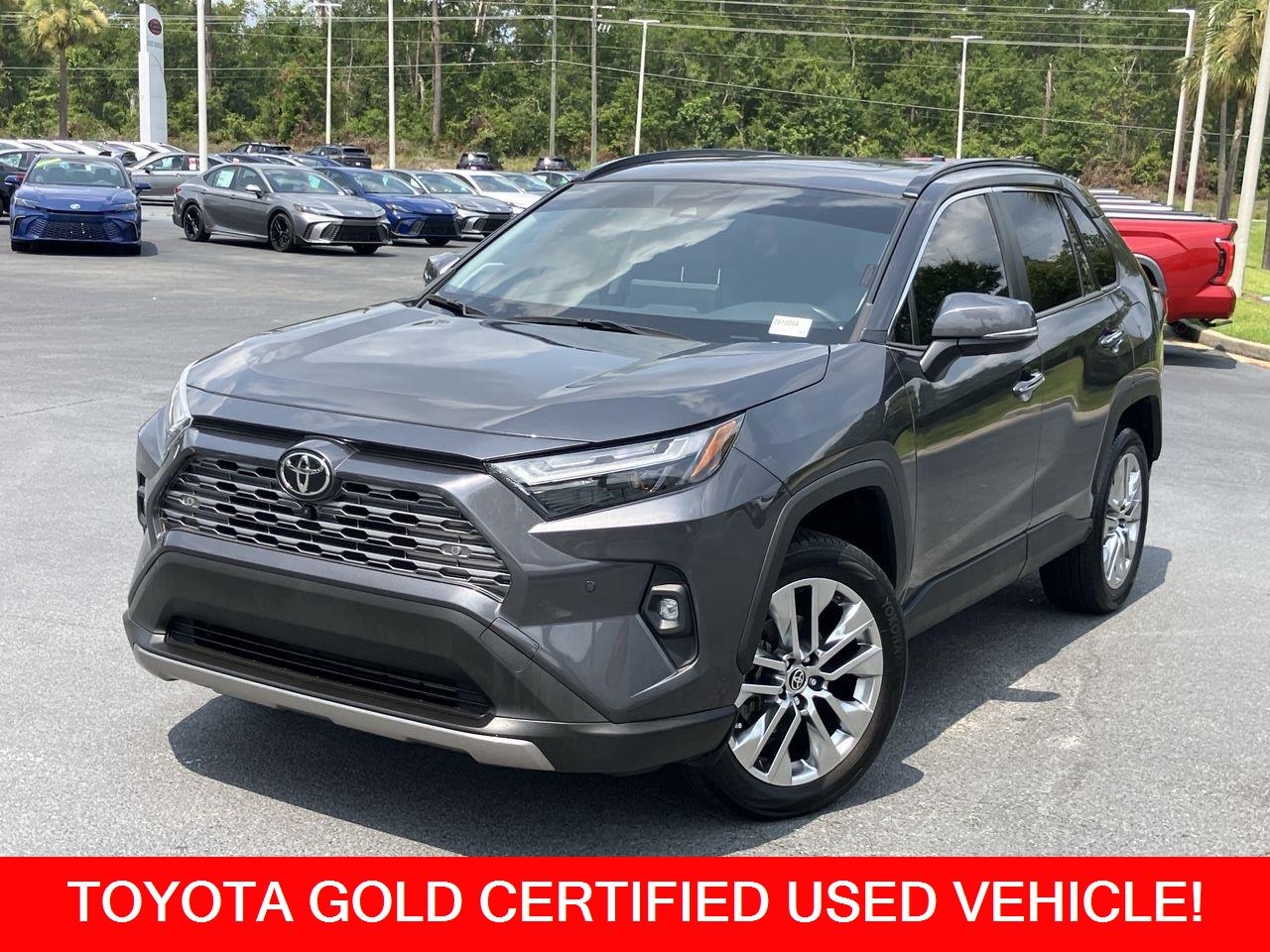 Gray (Magnetic Gray Metallic) 2024 Toyota RAV4 SUV / Crossover Front-Wheel Drive 8-Speed Automatic