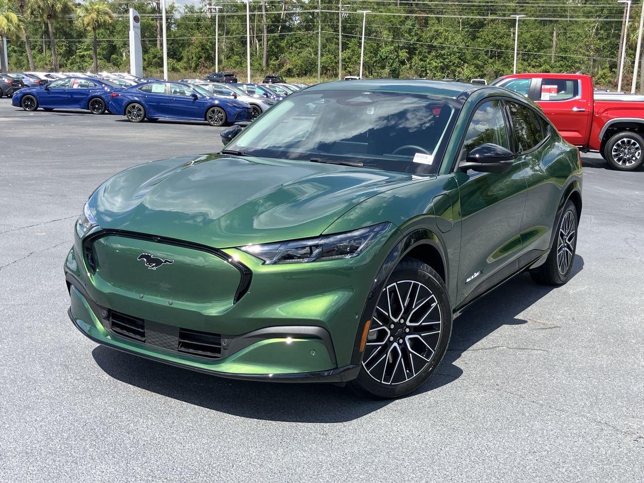Eruption Green 2024 Ford Mustang Mach-E SUV / Crossover Rear-Wheel Drive Automatic