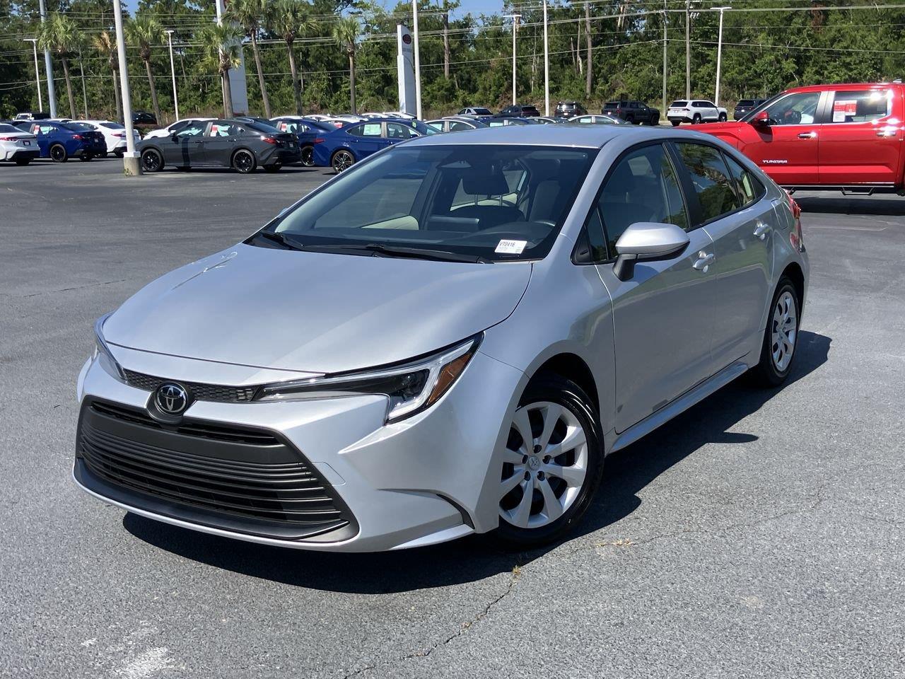 Silver (Classic Silver Metallic) 2026 Toyota Corolla Hybrid Sedan Front-Wheel Drive Continuously Variable Transmission