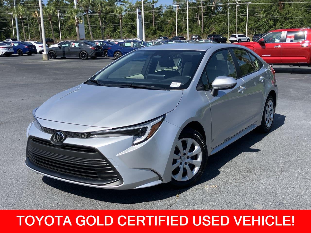 Silver (Classic Silver Metallic) 2026 Toyota Corolla Hybrid Sedan Front-Wheel Drive Continuously Variable Transmission