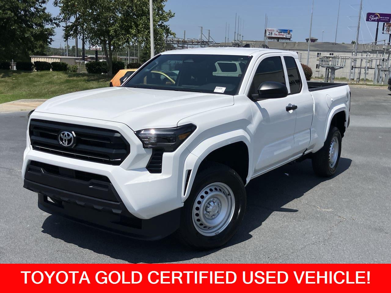 White (Ice Cap) 2026 Toyota Tacoma Pickup Truck Four-Wheel Drive 8-Speed Automatic