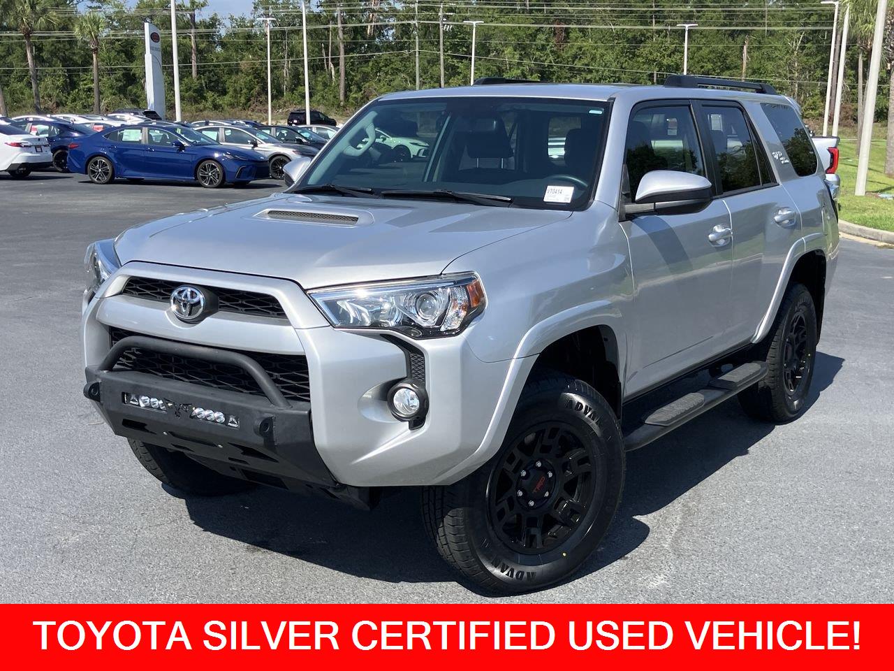 Silver (Classic Silver Metallic) 2019 Toyota 4Runner SUV / Crossover Four-Wheel Drive 5-Speed Automatic