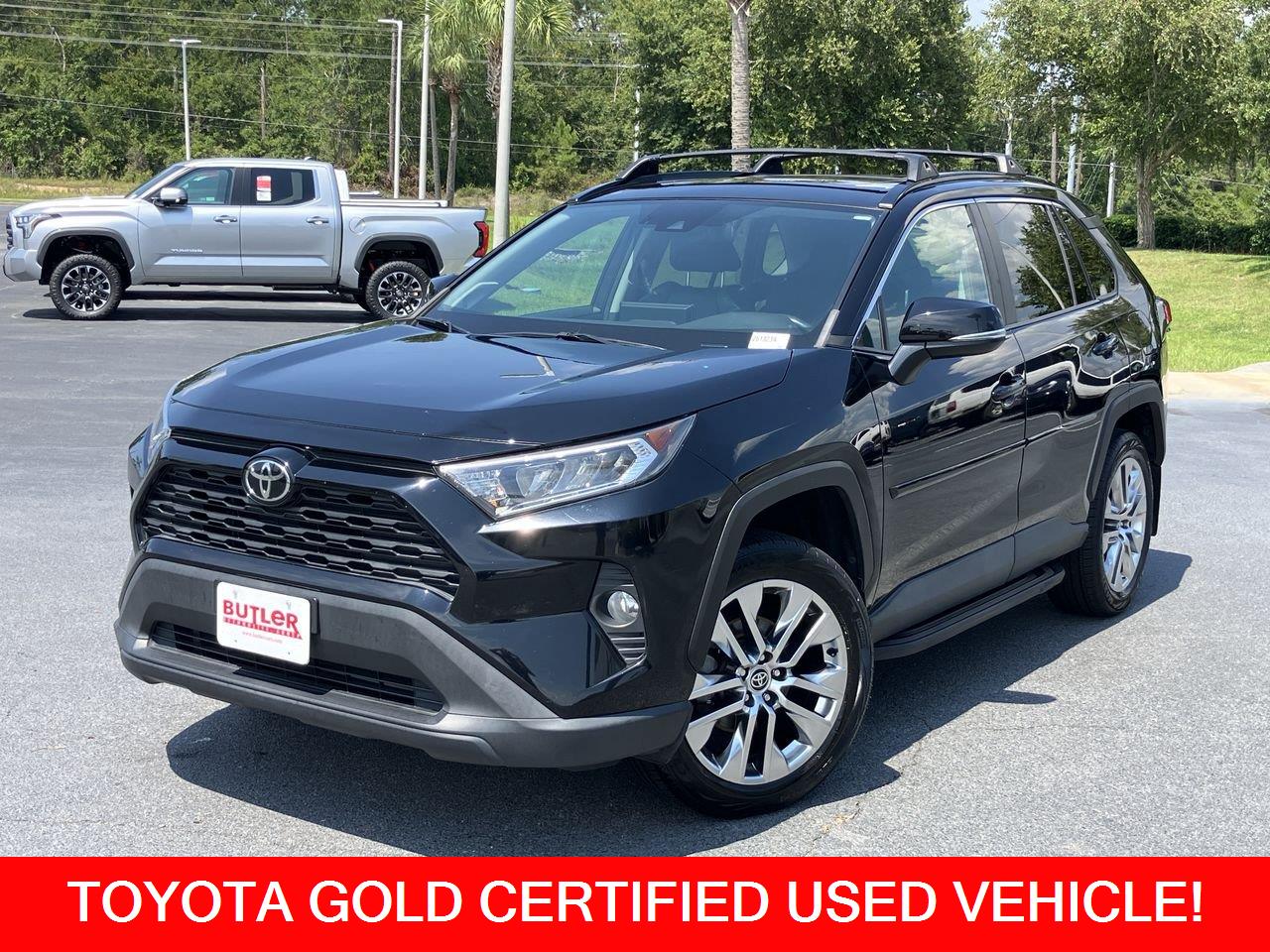 Black (Midnight Black Metallic) 2021 Toyota RAV4 SUV / Crossover All-Wheel Drive 8-Speed Automatic