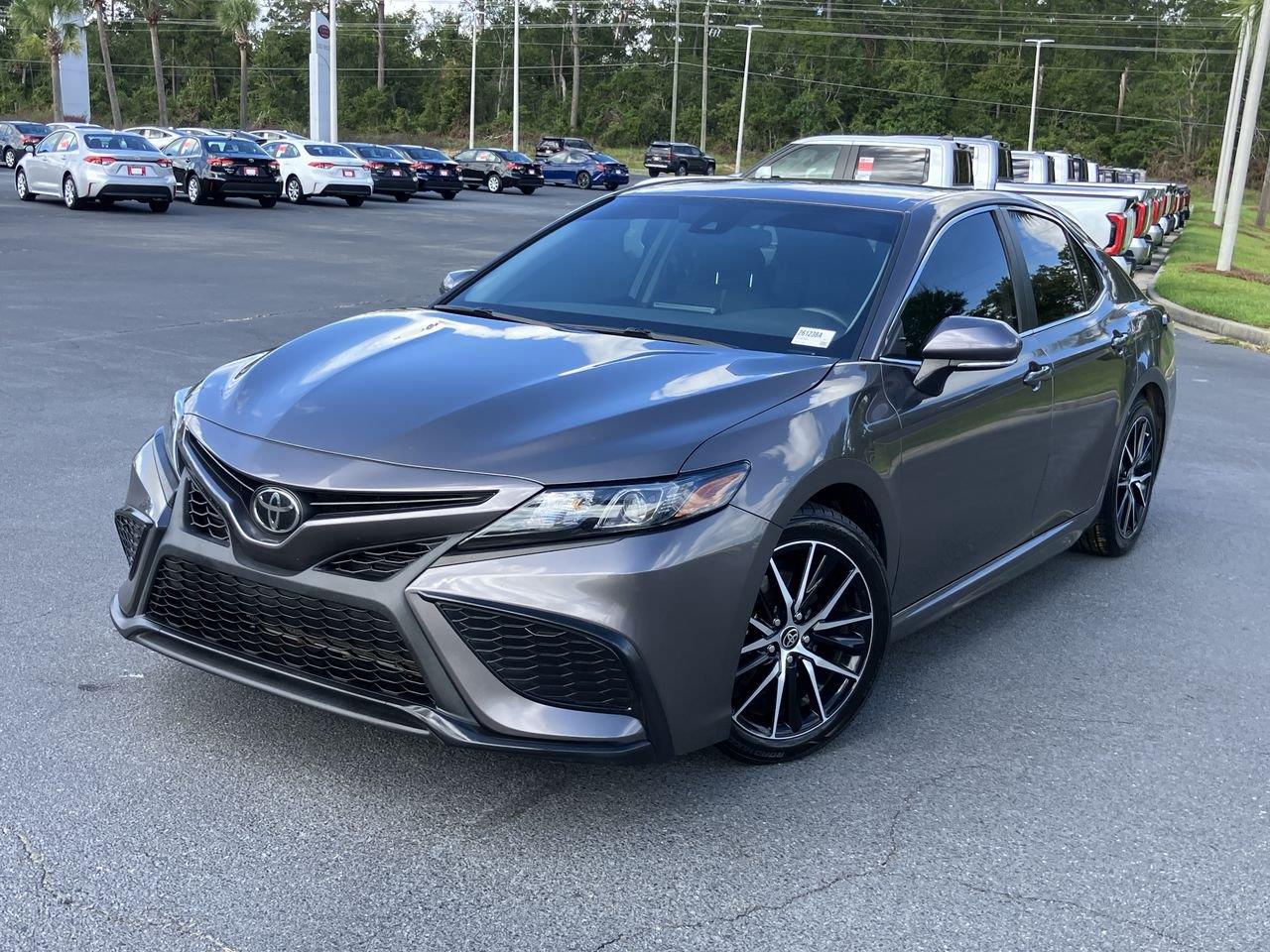 Gray (Predawn Gray Mica) 2023 Toyota Camry Sedan Front-Wheel Drive 8-Speed Automatic