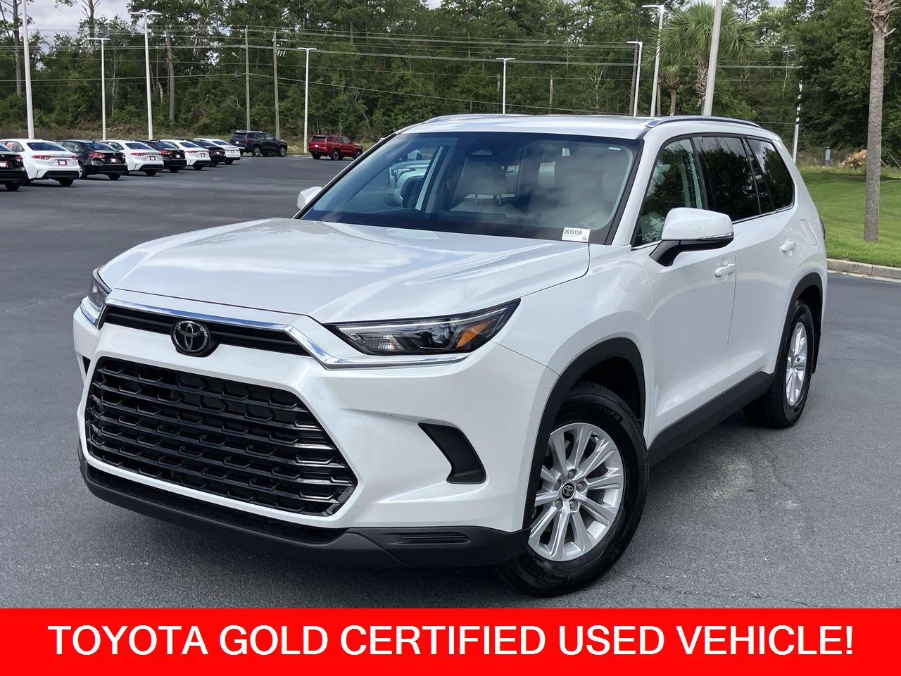 White (Wind Chill Pearl) 2025 Toyota Grand Highlander SUV / Crossover Front-Wheel Drive 8-Speed Automatic
