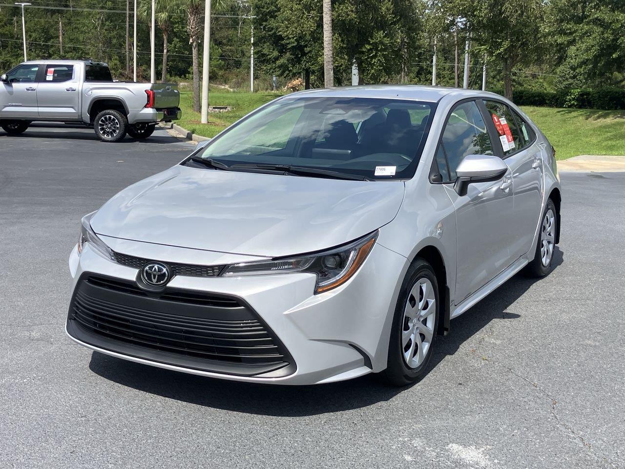 Classic Silver Metallic 2027 Toyota Corolla Sedan Front-Wheel Drive Continuously Variable Transmission