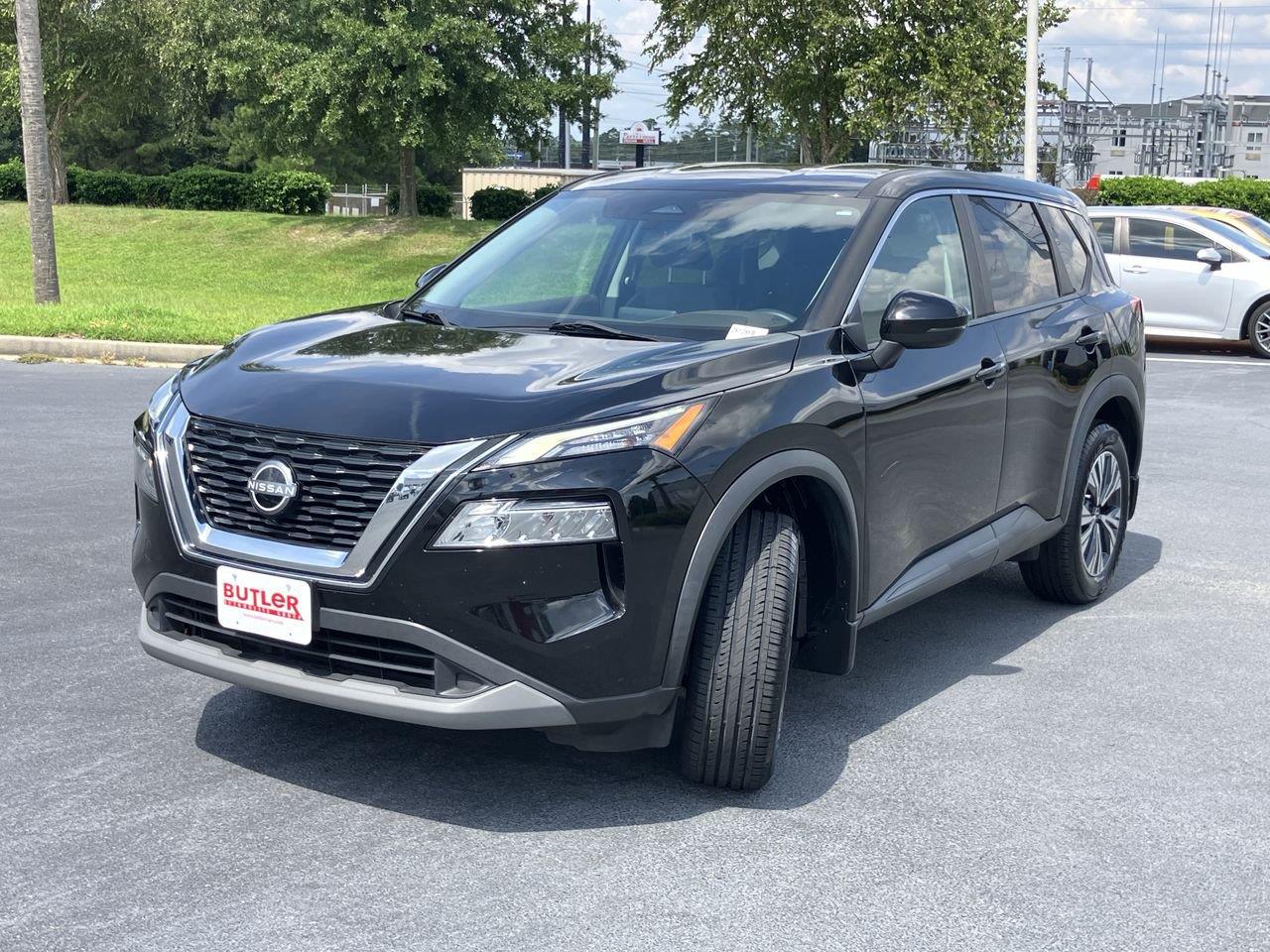 Black (Super Black) 2022 Nissan Rogue SUV / Crossover Front-Wheel Drive Continuously Variable Transmission