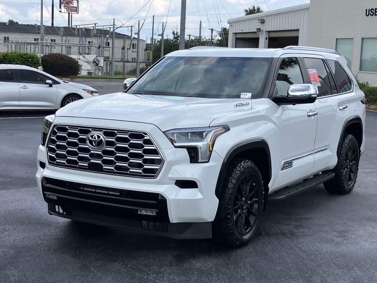 White (Wind Chill Pearl) 2026 Toyota Sequoia SUV / Crossover Four-Wheel Drive Automatic