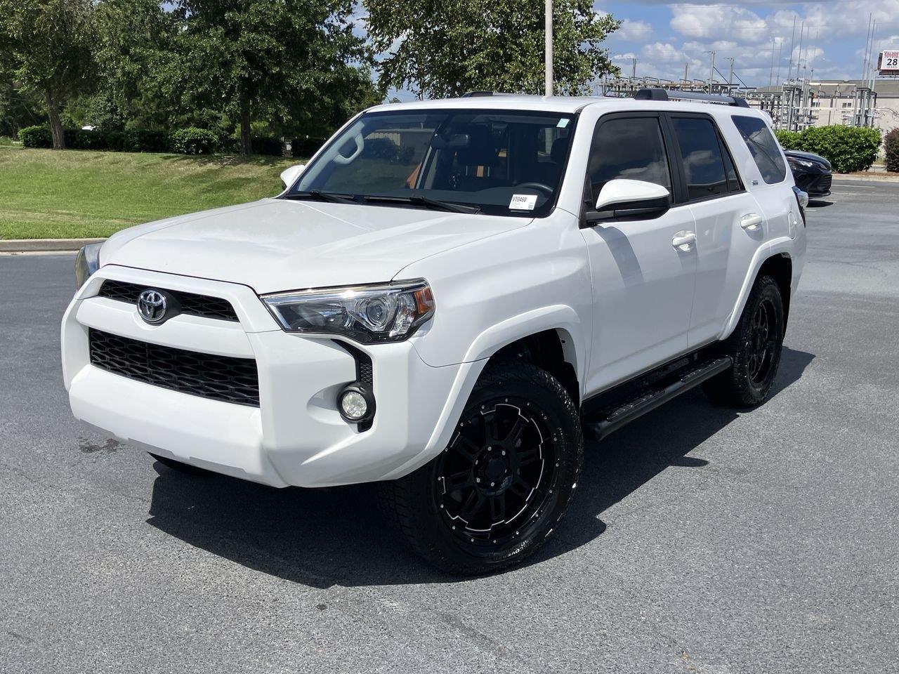 White (Super White) 2019 Toyota 4Runner SUV / Crossover Four-Wheel Drive 5-Speed Automatic