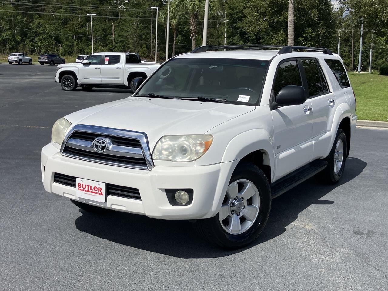 White (Natural White) 2007 Toyota 4Runner SUV / Crossover Rear-Wheel Drive 5-Speed Automatic
