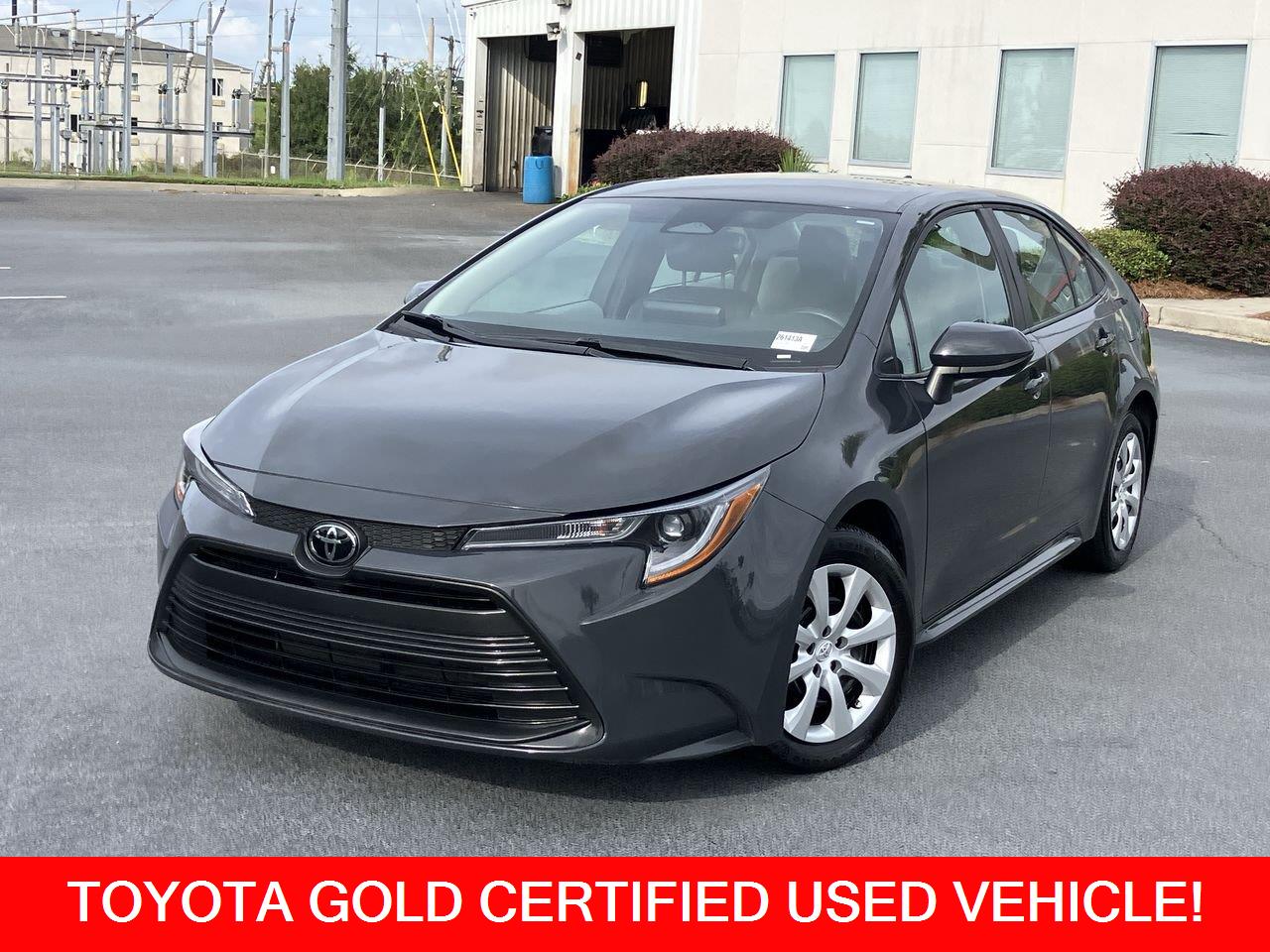 Gray (Underground) 2025 Toyota Corolla Sedan Front-Wheel Drive Continuously Variable Transmission