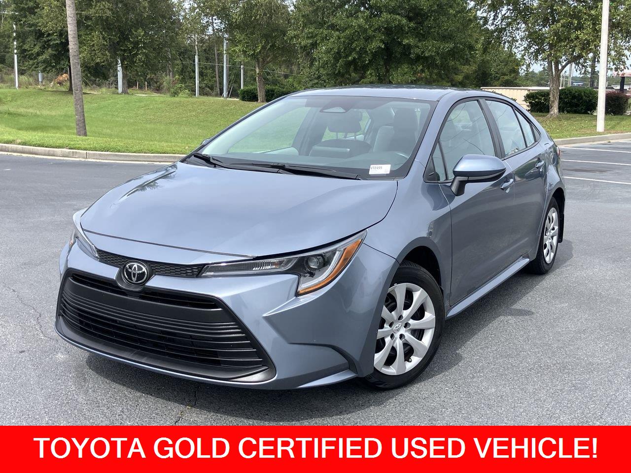 Gray (Celestite) 2026 Toyota Corolla Sedan Front-Wheel Drive Continuously Variable Transmission