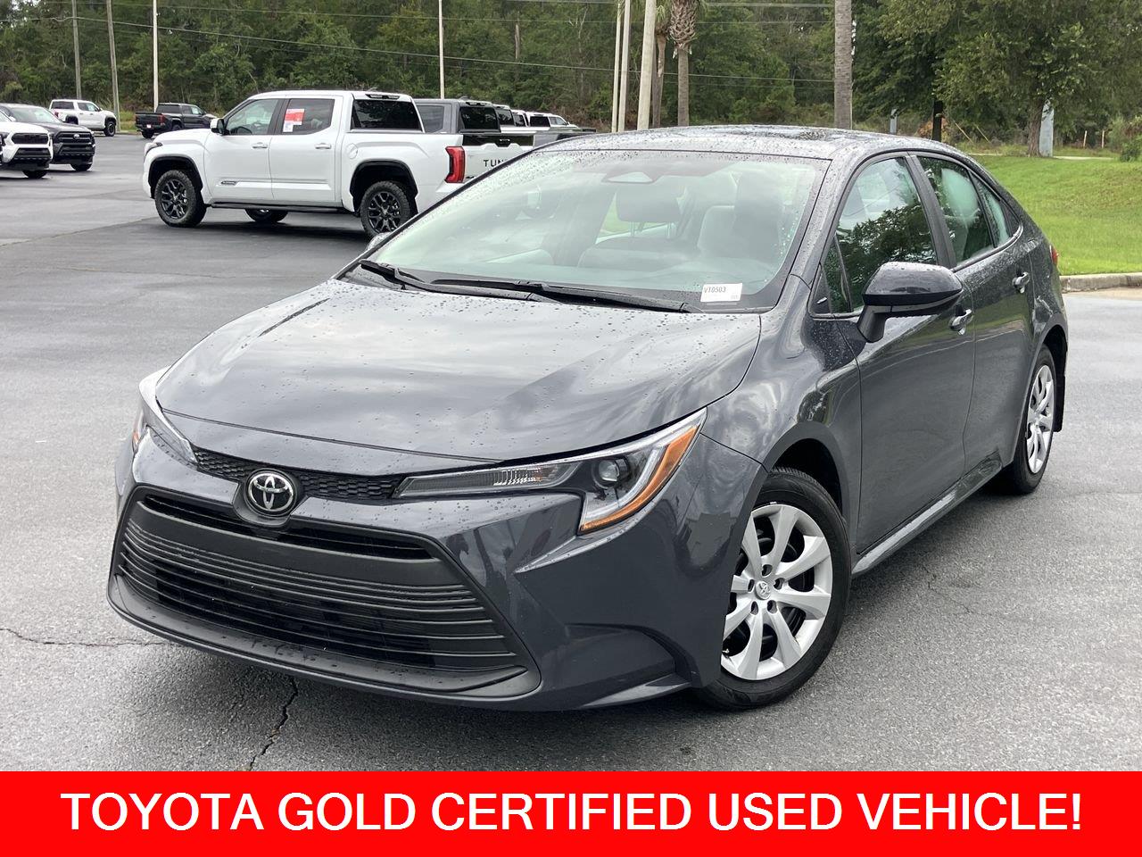 Gray (Underground) 2026 Toyota Corolla Sedan Front-Wheel Drive Continuously Variable Transmission