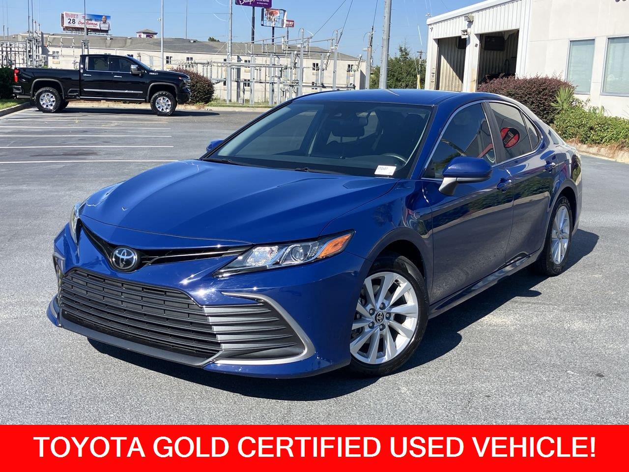 Blue (Reservoir Blue) 2024 Toyota Camry Sedan Front-Wheel Drive 8-Speed Automatic