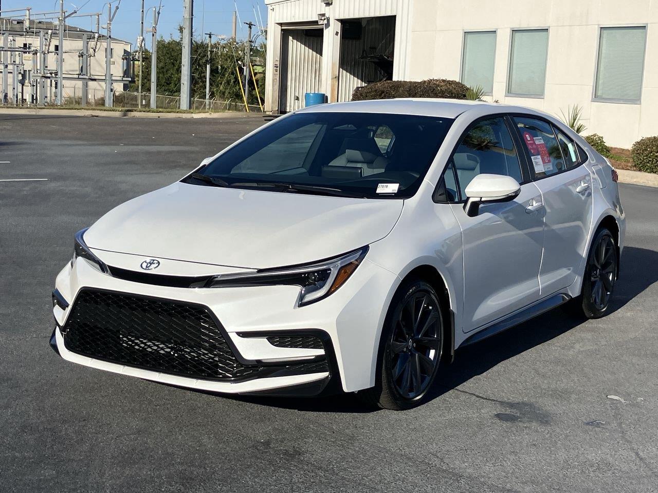 White (Wind Chill Pearl) 2027 Toyota Corolla Sedan Front-Wheel Drive Continuously Variable Transmission