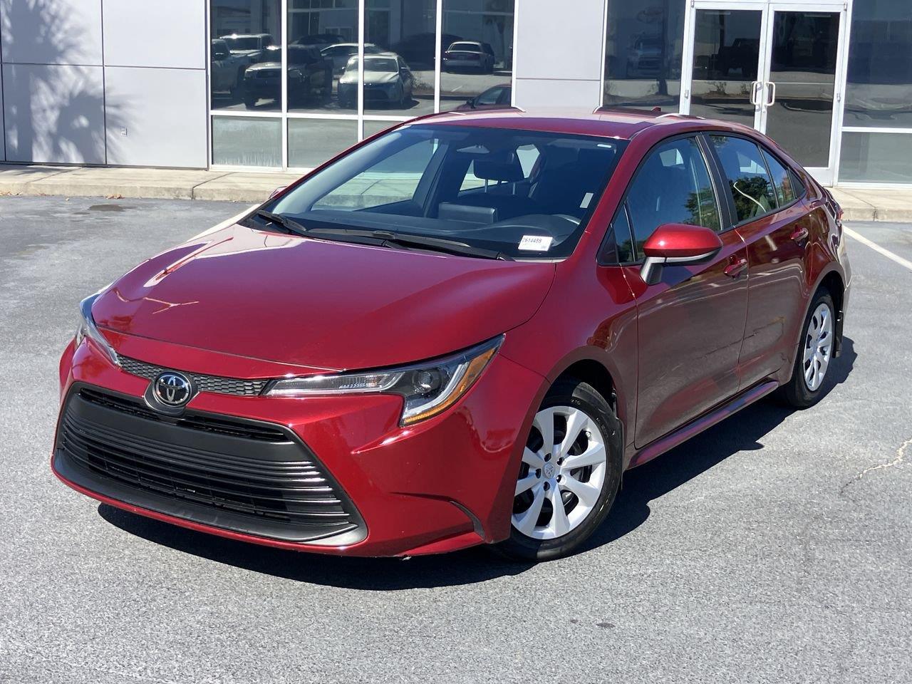 Red (Ruby Flare Pearl) 2025 Toyota Corolla Sedan Front-Wheel Drive Continuously Variable Transmission