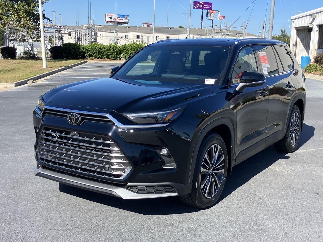 Midnight Black Metallic 2026 Toyota Grand Highlander Hybrid SUV / Crossover All-Wheel Drive Automatic