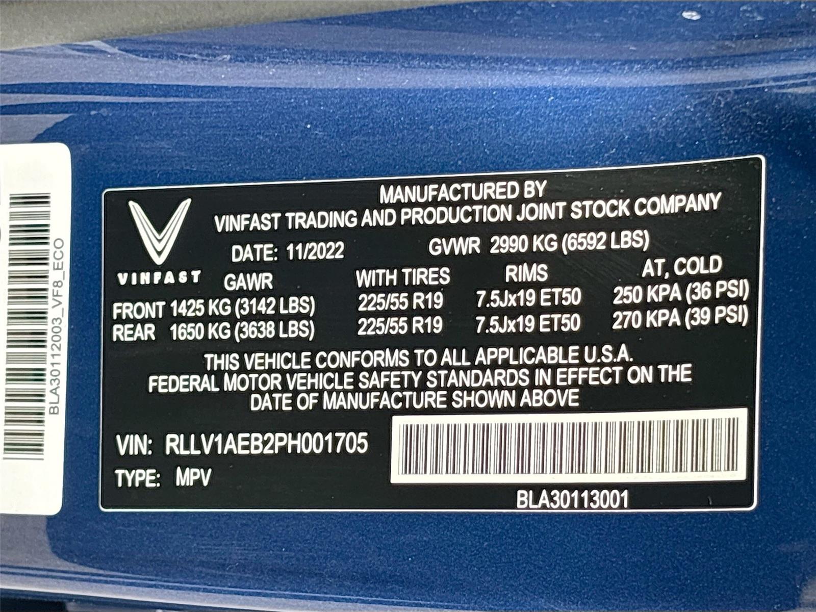 2023 VinFast VF 8 Eco