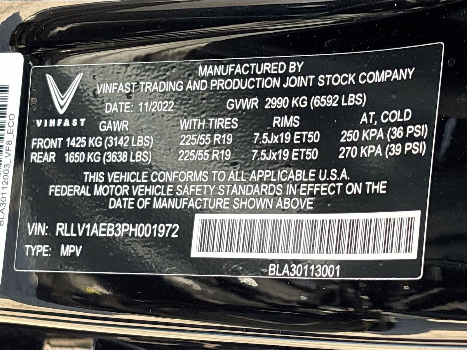 2023 VinFast VF 8 Eco