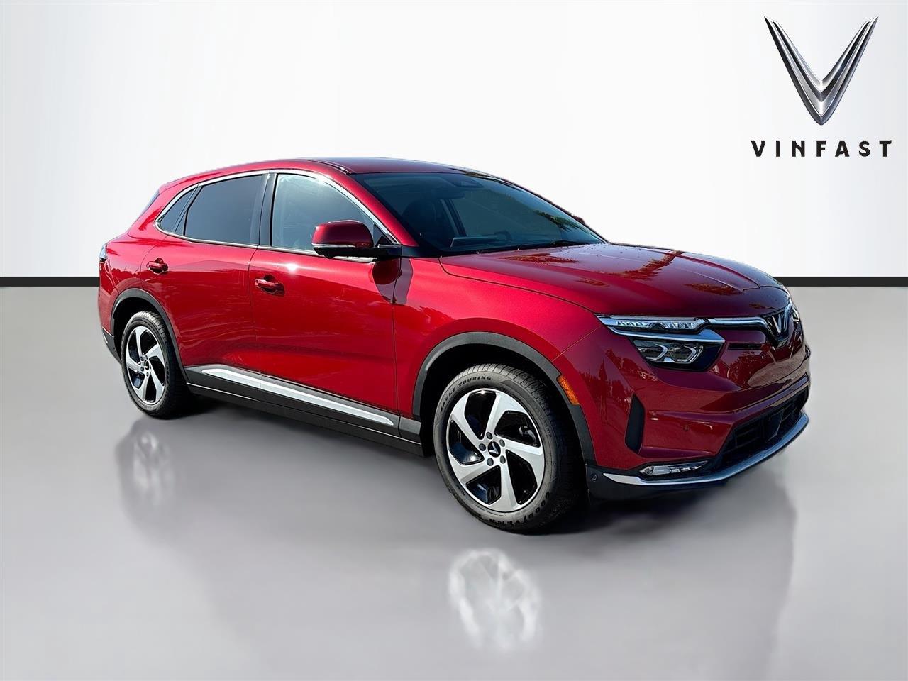 Crimson Red Metallic 2025 VinFast VF8 SUV / Crossover All-Wheel Drive Automatic