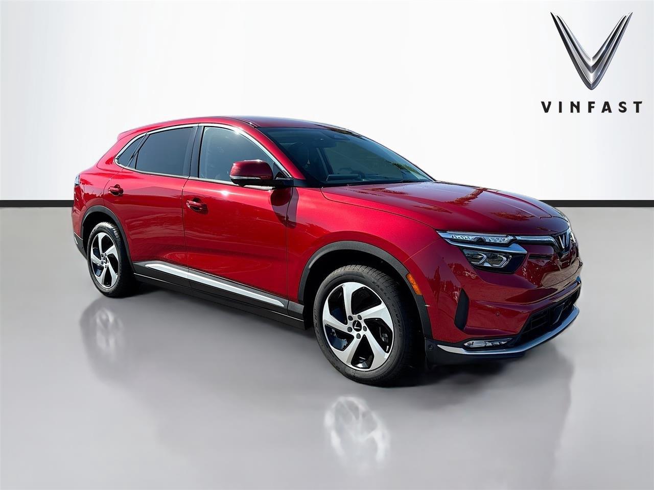 Crimson Red Metallic 2025 VinFast VF8 SUV / Crossover All-Wheel Drive Automatic
